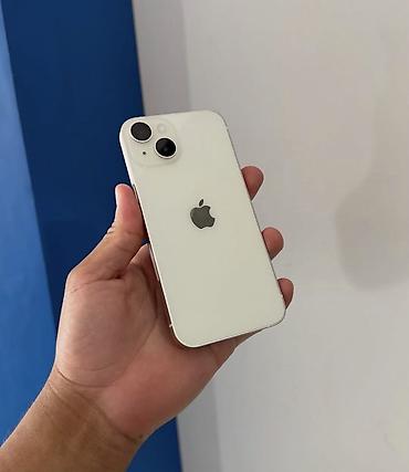 iphone oğuz: IPhone 13, 128 GB, Ağ, Zəmanət, Simsiz şarj, Face ID — 4