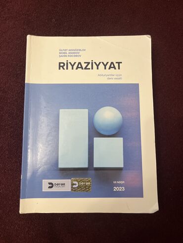 riyaziyyat deyer kitabi pdf: Riyaziyyat deyer qayda kitabi 2023 yenidir içi temizdir ciriqi yoxdu