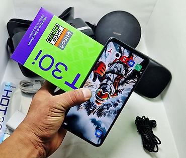 Infinix: Infinix HOT 30i, Новый, 256 ГБ, цвет - Синий, 1 SIM, 2 SIM, eSIM — 1