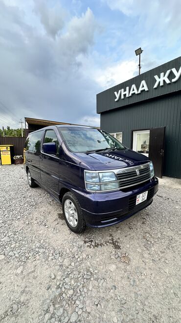 Nissan: Nissan Elgrand: 1998 г., 3.3 л, Автомат, Газ, Минивэн