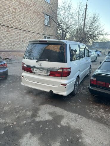 машина alphard: Toyota Alphard: 2004 г., 2.4 л, Автомат, Газ, Минивэн