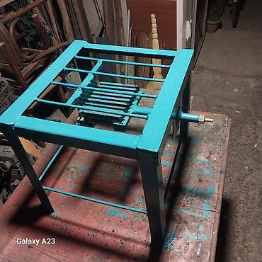 pec satışı: Sənaye tipli qaz plitəsi/ocaq stendi - Material: tam metall — 1