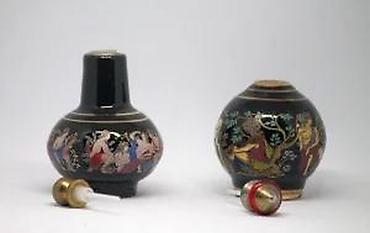 Stare vaze i dekor: MIRISNICE minijaturne grčke keramičke bočice za parfem. Ručna izrada — 13