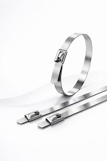 xamut: Paslanmayan poladdan kabel bağları (metal zip tie) - Material — 1
