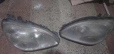 w211 spoiler: Komplekt, Yaxın və uzaq vuran işıqlar Mercedes-Benz, 2005 il, Orijinal, Almaniya, İşlənmiş — 3