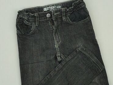 levis jeans 510 skinny: Spodnie jeansowe, 7 lat, 116/122, stan - Zadowalający