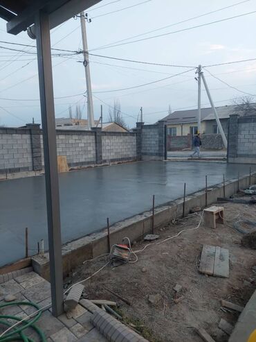 Бетонные работы: Бетонные работы Стяжка фундамент - Устройство монолитных полов — 5