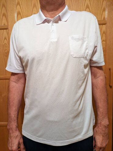 bogner polo majice: Men's T-shirt 2XL (EU 44), bоја - Bela