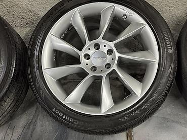 Диски: Диски Lorinser r19 Шины continental Перед: 275/40/19 Зад: 275/45/19 — 4