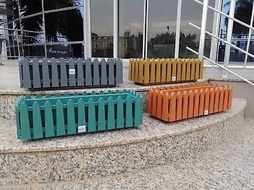 Bitkilər üçün dibçəklər: Dibcek ölcu uzunluk 53 sm 🌿 Dekorativ Plastik Dibçək Dəsti – Bağ və — 1