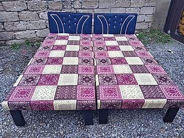 Bağ və bostan üçün digər məhsullar: Təzə çarpayılar. 1 nəfərlik çarpayılar 60manat. 2 nəfərlik taxt — 22