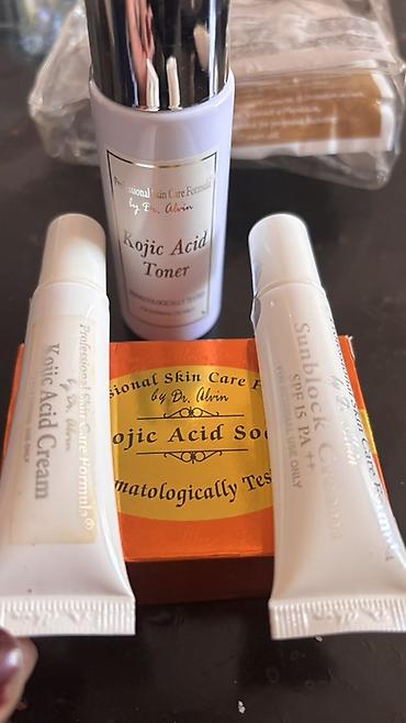 piling: Dr. Alvin Professional Skin Care Formula – Kojic Acid dəsti Tərkib: - — 2