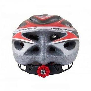 grip za ruke: KACIGA FORCE HAL, CRNO-CRVENO-BELA, L/XL | 1 9 rupa, sadrži beli i — 8