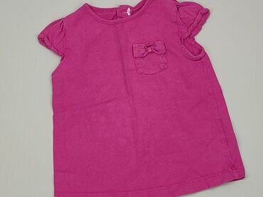 bluzka z koronkowymi rękawami: Bluzka, 1.5-2 lat, 86-92 cm, stan - Dobry