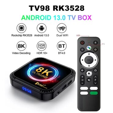 xiaomi mi box tv: Yeni Smart TV boks TV box 4 GB / 64 GB, Android, Pulsuz çatdırılma