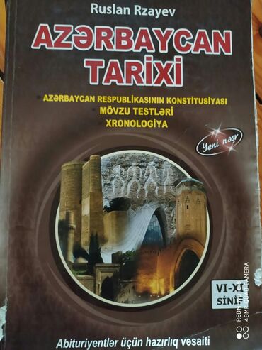 Kitablar, jurnallar, CD, DVD: Azərbaycan tarixi kitabı abituriyentlər üçün əla vəsait geniş izahları