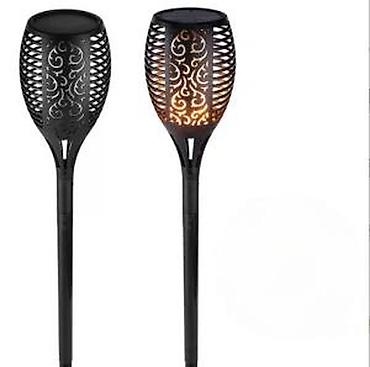 Baštenska rasveta: Solarna LED baštenska baklja – efekat treperave vatre - Dekorativna — 12