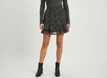 prążkowane spódnice midi: Women`s skirt, size S