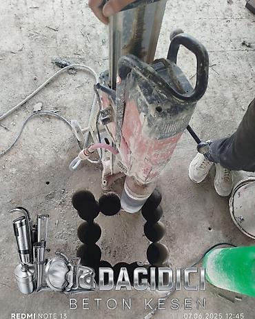 Beton işləri: Əlaqə:099-401-22-22 070-829-99-99 Beton kəsmə xidməti - Divar — 23