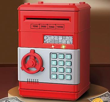 ev iwi: Uşaq Elektron Pul Qutusu – Şifrə ilə seyf tipli kasa - Rənglər: qara — 2