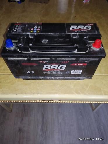 BSG Auto Parts avtomobil akkumulyatoru - Gərginlik: 12V - Tutum