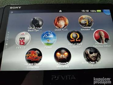 PS Vita (Sony Playstation Vita): 🎮 Sony PlayStation PS VITA Slim (PCH-2016) Blue/Black – Japanska — 10