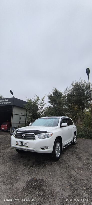 Toyota: Toyota Highlander: 2008 г., 3.3 л, Вариатор, Гибрид