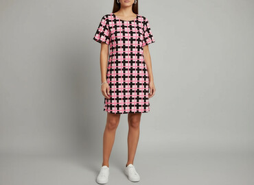 sukienka fuksja mohito: Rose, Women`s dress, size S