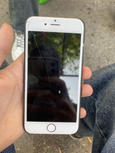Apple iPhone: IPhone 6, Gümüşü, Qırıq