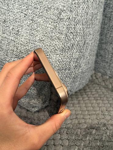 Apple iPhone: IPhone 16 Pro, Б/у, 256 ГБ, Desert Titanium, Защитное стекло, 89 % — 6