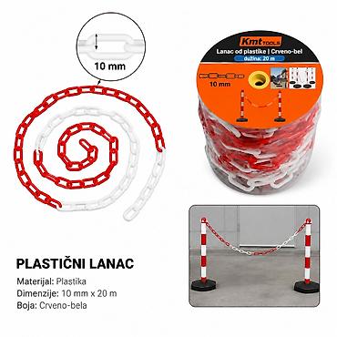 KMT Crveni-beli plastični lanac 9360094 Opis: - Plastični lanac za