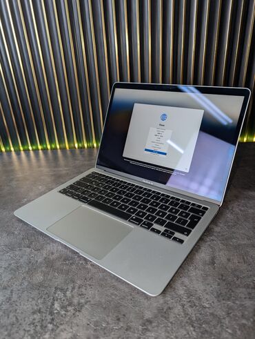 macbook air 13 m1: Ноутбук, Apple, 8 ГБ ОЭТ, Колдонулган, Татаал эмес тапшырмалар үчүн