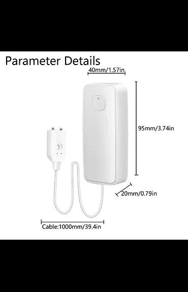 second hand price: WIFI DETEKTOR ZA VODU - ALARM ZA VODU | WiFi alarm za vodu Detektor — 4