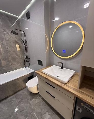 2 комнаты, 66 м², Кок-Жар мкр Элитка, 12 этаж, Дизайнерский ремонт