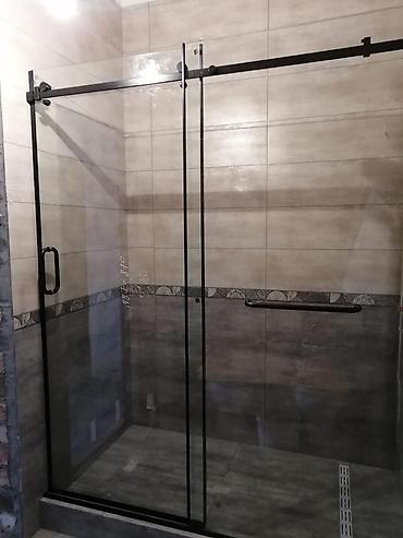 Душевые перегородки и ограждения: Душевые кабины стеклянные перегородки душевые кабины Бишкек 🚿 — 7
