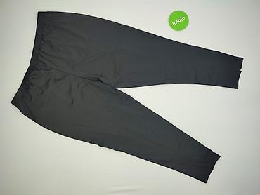 spodnie dresowe pull: Spodnie materiałowe damskie, rozmiar 4XL — 3