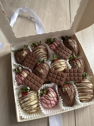 Готовые блюда, кулинария: Дубайский Шоколад, клубника в шоколаде Невероятно вкусный.В — 5