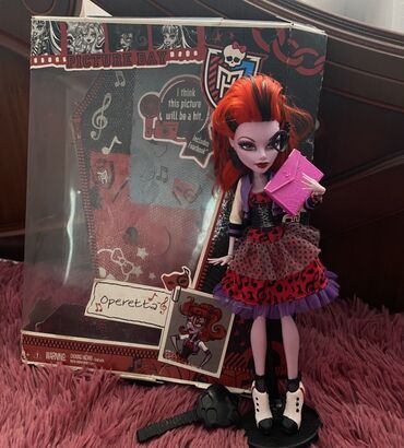 домик для игрушек: Кукла Monster High Operetta – серия Picture Day. В полной