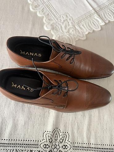 ayyaqabı: MANAS kişi klassik - Model: bağcıqlı klassik dress shoes - Rəng — 3