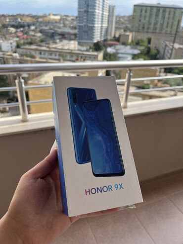 ikinci əl qaz: Honor 9X, rəng - Qara