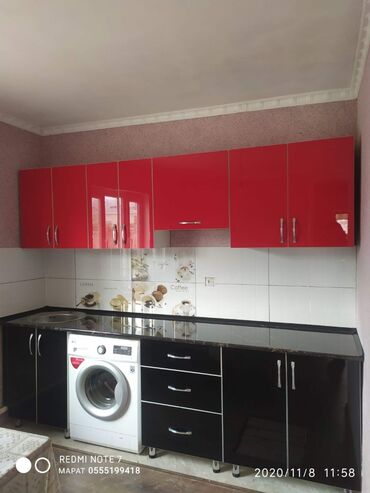 Кухонные гарнитуры: Кухонный гарнитур, Новый, цвет - Белый, МДФ, Бесплатная доставка — 22