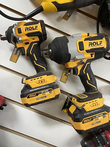 Наборы электроинструментов: Набор электроинструмента 1) Ударные гайковерты ROLF (бесщеточные) - — 1