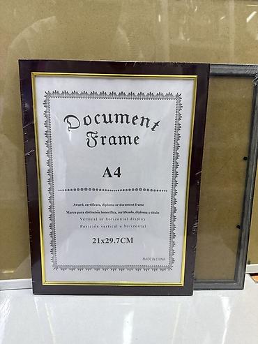 рамка а2: Рамки для документов и сертификатов формата A4 (21 × 29,7 см). - — 3