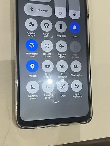 smart android box: Honor 64 GB, rəng - Gümüşü, Barmaq izi, Face ID, Sensor — 4