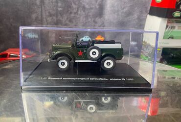 Avtomobil modelləri: Коллекционная модель ГАЗ-69 Парадный зеленый 1965 НАШ Автопром — 6