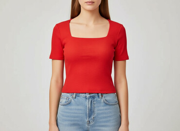 lniany t shirty hm: Amisu, Топ жіночий, розмір L
