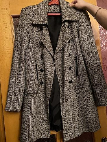mega essentials: Kisi palto – balıqquyruğu (herringbone) naxışlı Razmer m-l Qiymet 20 — 1