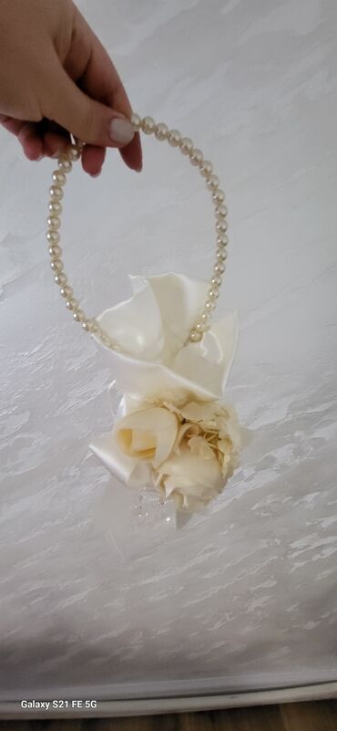 Toy aksesuarları: Toy aksesuarlari. şamdan guzgu gelin cantasi gul ve yelpik. ideal — 11