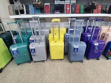 Çamadanlar: Endirimli 3lü Dəst silikon sınmayan çamadanlar Dəst olaraq endirimlə — 9