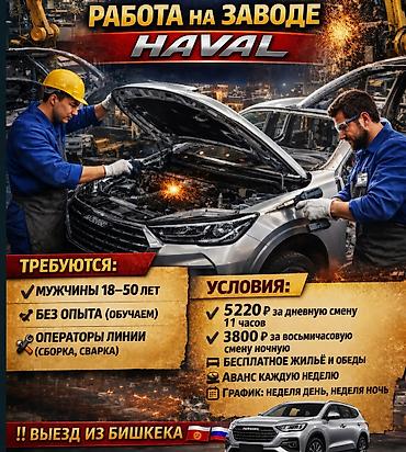 перевод: Место работы- г.Новомосковск, в России, Автомобильный завод Haval — 1